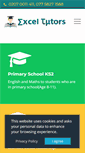 Mobile Screenshot of exceltutors.org.uk